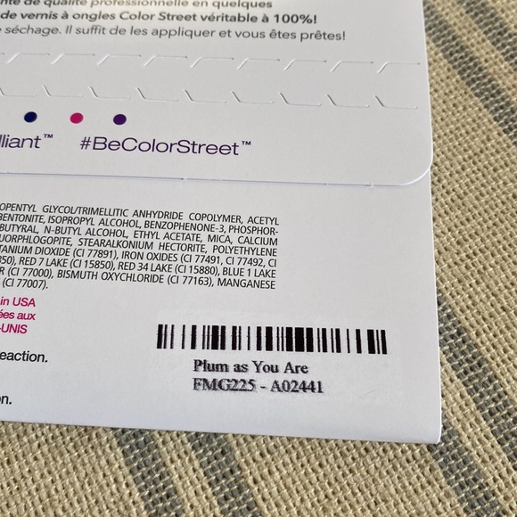 Colorstreet Plum as you Are - Picture 3 of 3